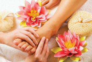 SPA pedicure (classic pedicure/foot massage/paraffin bath